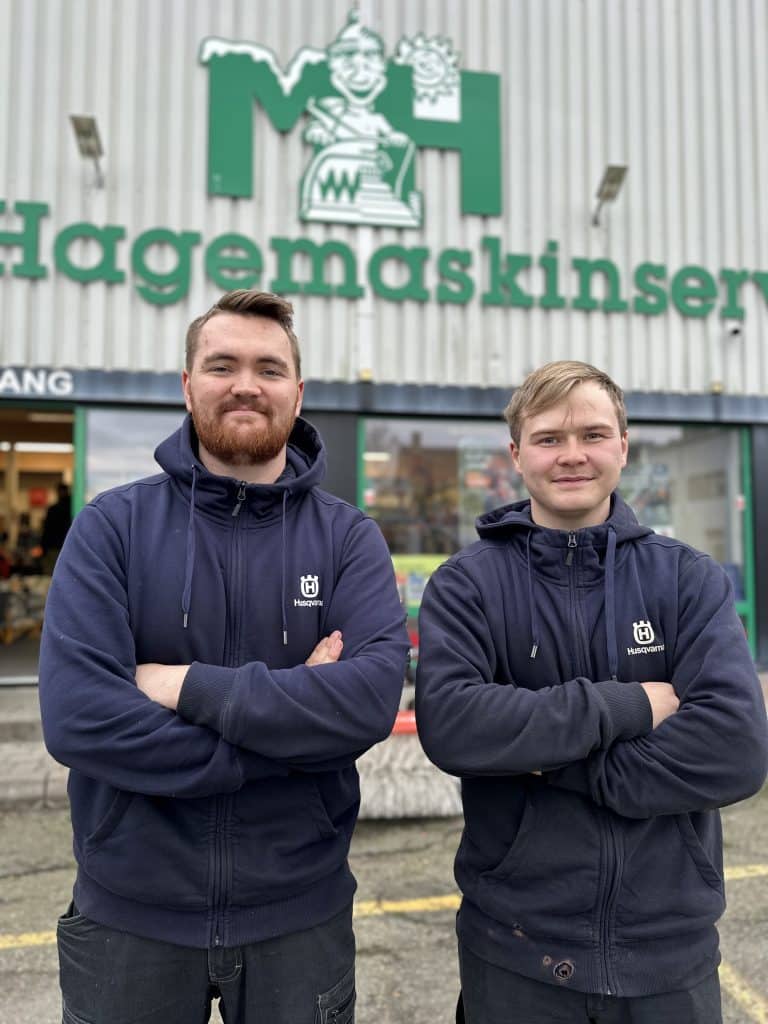 Sebastian Guttulsrød og Dennis Dahl